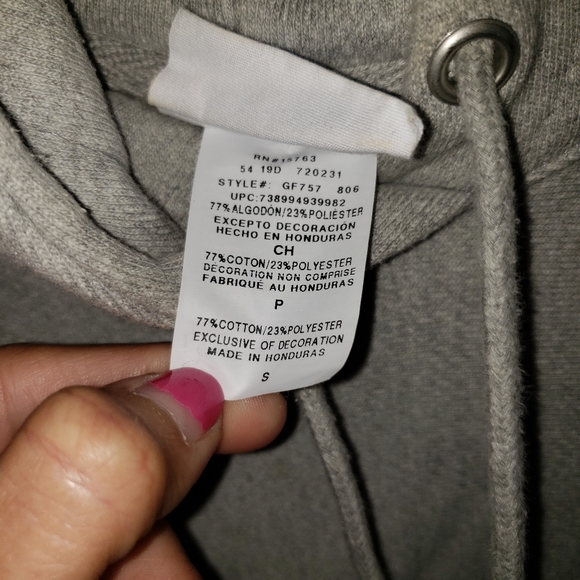 Marled Light Grey - •Champion•| Hooded Pullover - Picture 3 of 8